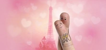 love in French romance friendship