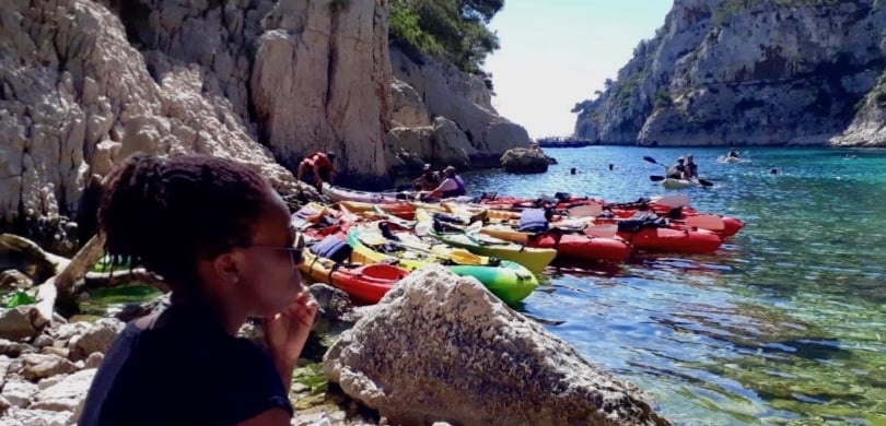 calanque kayak french vocabulary
