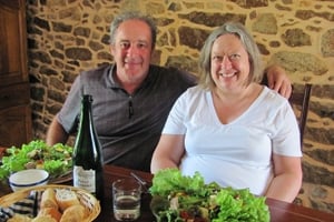 Joanne & Charlie residential french immersion teacher in france brittany