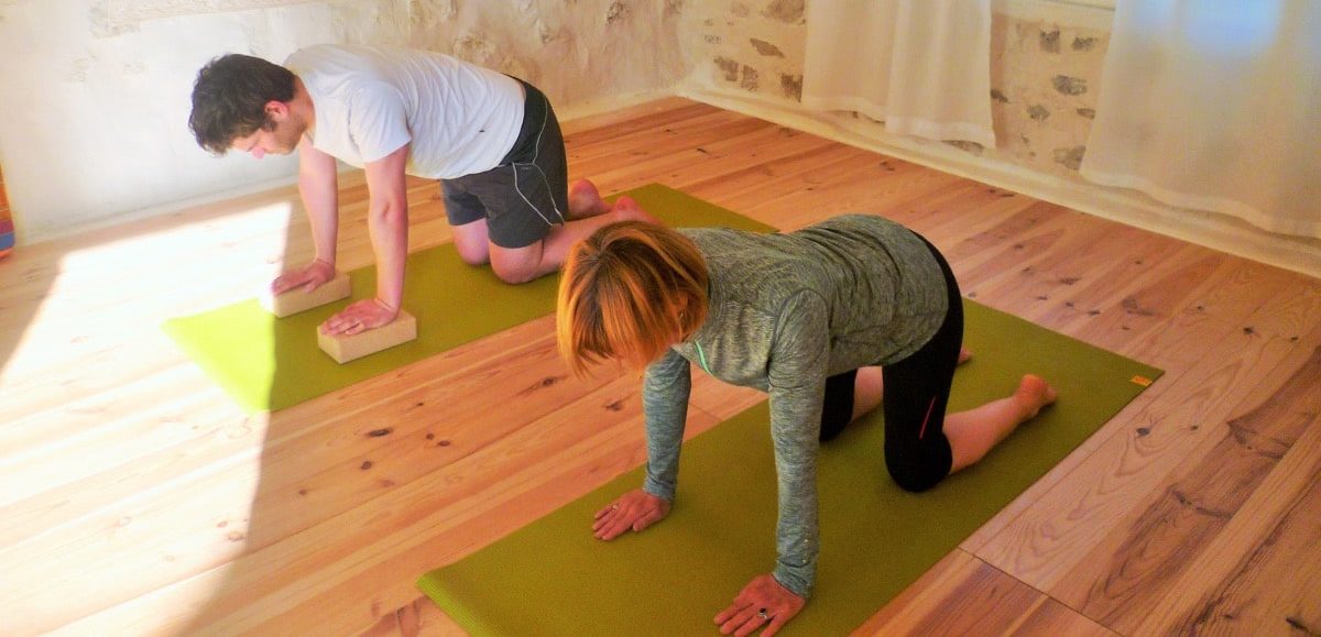 French Practice A Yoga Session in France