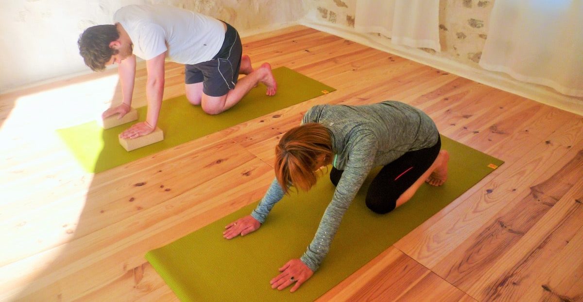 A Yoga Session in France French Story + Translation