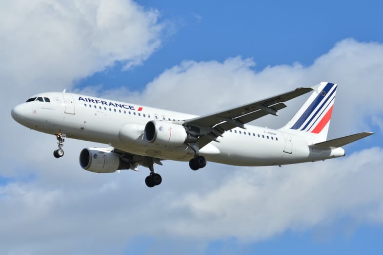 French plane AirFrance