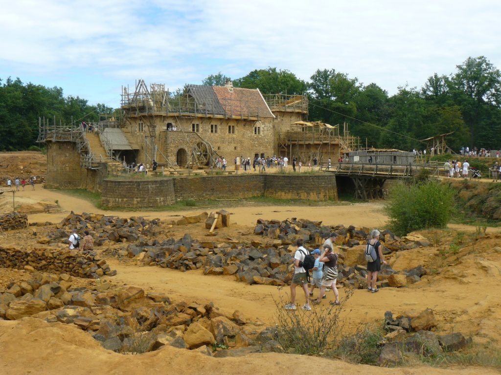 La Construction du Château de Guédelon