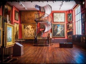 picture of the Gustave Moreau museum in Paris