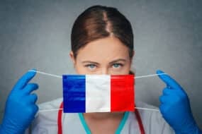 Female doctor in France